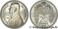 Essai de 20 Francs Turin Louis II MONACO 1945 (26,11mm, 9,90g, 6h )