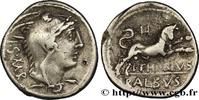 THE REPUBLIC (280 BC to 27 BC) Denier THORIA 105 AC. (20mm, 3,90g, 9h )