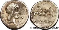 THE REPUBLIC (280 BC to 27 BC) Denier CALPURNIUS 90 AC. (18mm, 3,71g, 4h )