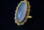   Vintage 18k Gold Ring With Rose Quartz  950,00 EUR  zzgl. 20,00 EUR Versand