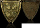 France  Beautiful medieval sign : shield decorated with a cross.  290,00 EUR  zzgl. 11,00 EUR Versand