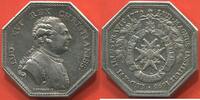 Médailles JETON LOUIS XVI 1774-1793 EN ARGENT ORDRES DU ROI ORDRE MILITAIRE DE SAINT-LOUIS POIDS 15.13g ETAT TTB MONNAIE AVEC TRACE DE NETTOYA -