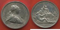 Médailles LOUIS XVI 1774-1793 MÉDAILLE EN ARGENT LE CANAL DU CENTRE 1783 A/LUDOVICO XVI. FR. ET NAVAR. REGI OPTIMO Buste cuirassé et drapé -