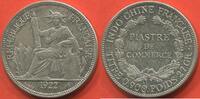 Ausländische Münzen 1 PIASTRE INDOCHINE DE COMMERCE EN ARGENT ANNÉE 1922 SANS FRANCISCO POIDS 26.91g ETAT TTB+ / N° CATALOGUE : LECOMPTE298 -