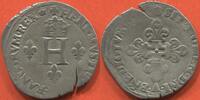 Französische Königliche Münzen GROS HENRI II 1547-1559 DE SIX BLANCS DIT DE NESLE ANNÉE 1550 A ATELIER PARIS (HÔTEL DE NESLE 1550) MÉTAL BILLON, POIDS 5.48g ETA -