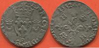 Französische Königliche Münzen DOUZAIN AUX CROISSANTS HENRI II 1547-1559 1552 P ATELIER DIJON A/ HENRICVS 2 DEI G FRANCOR REX, ÉCU DE FRANCE COURONNÉ, ACCOSTÉ DE DEUX CROISSANTS CO -