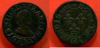 Französische Königliche Münzen DOUBLE TOURNOIS LOUIS XIII 1610-1643 BUSTE ENFANTIN 1616 A ATELIER PARIS POIDS 2.78g / N° CATALOGUE : G005 -