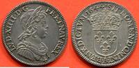 Französische Königliche Münzen QUART D'ECU LOUIS XIV 1643-1715 A LA MECHE COURTE 1644 A ATELIER PARIS POIDS 6.79g * / N° CATALOGUE : G139 -