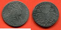 Französische Königliche Münzen ECU LOUIS XIV 1643-1715 1/4 D' ECU AUX TROIS COURONNES 1711 D ATELIER LYON POIDS 7.49g PATINE DE MEDAILLER / N° CATALOGUE : G165 -