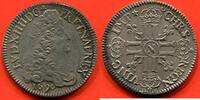 Französische Königliche Münzen 1715 ECU LOUIS XIV 1643- AUX 8L 1er TYPE 1690 N ATELIER MONTPELLIER POIDS 26.98g / N° CATALOGUE : G216 -