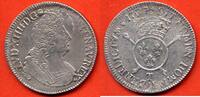 Französische Königliche Münzen 1715 ECU LOUIS XIV 1643- AUX INSIGNES METAL ARGENT ANNEE 1702 T ATELIER NANTES * / N° CATALOGUE : G220 -
