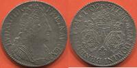 Französische Königliche Münzen LOUIS XIV 1643-1715 ÉCU AUX TROIS COURONNES 1709 A ATELIER PARIS MÉTAL ARGENT POIDS 30.60g ETAT SUPERBE A SPLENDIDE JOLIE MONNAI -