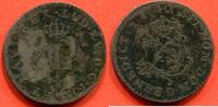 Französische Königliche Münzen 1774 SOL LOUIS XV 1715- OU SOU EN BILLON 1740 D ATELIER LYON POIDS 1.15g / N° CATALOGUE : G278 -