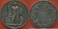 Médailles MÉDAILLE EN ARGENT HOSPICES CIVILS DE MARSEILLE, GRAND MODULE ATTRIBUE EN 1892 PAR ONDINE ET DUBOIS POINÇON CORNE ET ARGENT, POI -