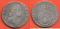 Französische Königliche Münzen LOUIS XV 1715-1774 - 1/10 ÉCU VERTUGADIN REFORMATION ANNÉE 1716 & ATELIER AIX MÉTAL ARGENT POIDS 2.99g ETAT TTB JOLIE MONNAIE -