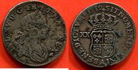 Französische Königliche Münzen LOUIS XV 1715-1774 1/6 ÉCU XX- S DE FRANCE-NAVARRE 1719 A ATELIER PARIS POIDS 3.88g ETAT TB/TTB / N° CATALOGUE : G295 -