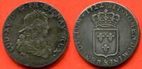 Französische Königliche Münzen 1/3 D'ECU LOUIS XV 1715-1774 DE FRANCE 1722 & ATELIER AIX POIDS 7.84g R5 * / N° CATALOGUE : G306 -