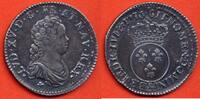 Französische Königliche Münzen ECU LOUIS XV 1715-1774 - DEMI ECU VERTUGADIN 1716 & ATELIER AIX METAL ARGENT * / N° CATALOGUE : G308 -