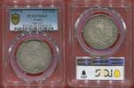Französische Königliche Münzen DEMI-ECU LOUIS XV 1715-1774 AUX BRANCHES D'OLIVIER 1727 X ATELIER AMIENS POIDS 14.62g ÉTAT SPLENDIDE A FLEUR DE COIN SOUS COQUE PCGS MS -