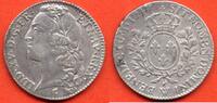 Französische Königliche Münzen DEMI-ECU LOUIS XV 1715-1774 - AU BANDEAU ANNEE 1747 W ATELIER LILLE METAL ARGENT * / N° CATALOGUE : G314 -