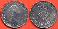 Französische Königliche Münzen 1774 ECU LOUIS XV 1715- VERTUGADIN ANNEE 1717 & ATELIER AIX METAL ARGENT * / N° CATALOGUE : G317 -