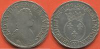 Französische Königliche Münzen LOUIS XV 1715-1774 ÉCU VERTUGADIN ANNÉE 1716 X ATELIER AMIENS REFORMATION MÉTAL ARGENT RARETÉ R2 POIDS 30.21g ETAT TB/TTB / N° -