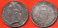 Französische Königliche Münzen ECU LOUIS XV 1715-1774 - ECU AU BANDEAU ANNEE 1767 R ATELIER ORLEANS METAL ARGENT * / N° CATALOGUE : G322 -