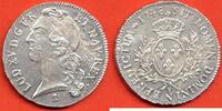 Französische Königliche Münzen ECU LOUIS XV 1715-1774 - ECU AU BANDEAU ANNEE 1748 N ATELIER MONTPELLIER METAL ARGENT * / N° CATALOGUE : G322 -