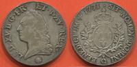 Französische Königliche Münzen LOUIS XV 1715-1774 ÉCU A LA VIEILLE TÊTE ANNÉE 1771 Q ATELIER PERPIGNAN MÉTAL ARGENT RARETÉ R2 POIDS 29.10g ÉTAT TB/TTB / N° CA -