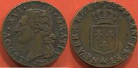 Französische Königliche Münzen 1/2 SOL LOUIS XVI 1774-1793 OU 1/2 SOU 1778 & ATELIER AIX POIDS 5.15g ETAT TTB JOLIE MONNAIE / N° CATALOGUE : G349 -
