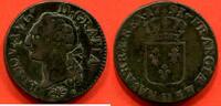 Französische Königliche Münzen 1793 SOL LOUIS XVI 1774- OU SOU 1791 D ATELIER LYON POIDS 12.68g / N° CATALOGUE : G350 -