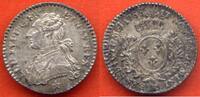 Französische Königliche Münzen 1/10 ECU LOUIS XVI AU BUSTE HABILLE 1788 MA ATELIER DE MARSEILLE METAL ARGENT POIDS 2.90g PATINE DE MEDAILLIER * / N° CATALOGUE : G353 -