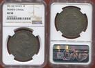Französische Dezimalmünzen 5 FRANCS BONAPARTE PREMIER CONSUL AN 12 L ATELIER BAYONNE MÉTAL ARGENT ÉTAT SUPERBE VENDU SOUS COQUE NGC AU 58 NUMERO 4742337-013 TOP POP -