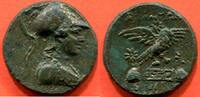 Antike Münzen BRONZE GRECE MOYEN PHYGIE APAMEE POIDS 7.44g * -