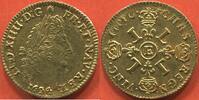 Französische Königliche Münzen DEMI LOUIS D'OR LOUIS XIV 1643-1715 AUX 4 L 1694 E ATELIER TOURS REFORMATION POIDS 3.32g ETAT SUPERBE TRÈS JOLIE REFORMATION AVEC ANCIENNE TRA -