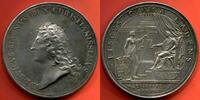 Médailles MEDAILLE LOUIS XIV 1643-1715 D'EPOQUE EN ARGENT MAUGER LE ROI SE CONDAMNANT LUI MEME 1682 A/ LVDOVICVS MAGVS REX CHRISTIANISSIMVS BUSTE -