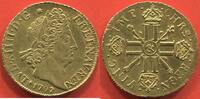 Französische Königliche Münzen DOUBLE LOUIS D'OR LOUIS XIV 1643-1715 AUX 8 L ET AUX INSIGNES 1702 & ATELIER AIX FLAN NEUF POIDS 13.45g RARETÉ R5 ÉTAT SPLENDIDE A FLEUR DE COIN -