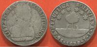 Ausländische Münzen 2 SOLES BOLIVIE 1830 PTS JL ETAT TTB / N° CATALOGUE : KM95a -
