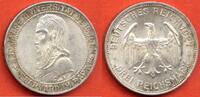 Ausländische Münzen 3 REICHSMARK ALLEMAGNE - TUBINGEN EN ARGENT 1927 - 450e ANNIVERSAIRE UNIVERSITÉ DE TUBINGEN POIDS 15g ET 28mm ETAT SPLENDIDE / N° CATALO -