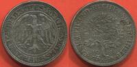 Ausländische Münzen 5 MARK ALLEMAGNE REPUBLIQUE DE WEIMAR EN ARGENT ANNÉE 1928 A ATELIER BERLIN POIDS 24.92g ETAT TTB AVEC DES PETITS COUPS SUR LA TRANCH -