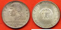 Ausländische Münzen 3 REICHSMARK ALLEMAGNE - REPUBLIQUE WEIMAR - 200th ANNIVERSAIRE GOTTHOLD LESSING 1929 METAL ARGENT POIDS 15g * / N° CATALOGUE : KM060 -