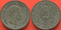 Ausländische Münzen 1/6 THALER ALLEMAGNE - ROYAUME DE PRUSSE GUILLAUME EN ARGENT ANNÉE 1862 A ATELIER BERLIN POIDS 5.22g ETAT TTB / N° CATALOGUE : KM487 -
