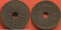 Ausländische Münzen 1 CENT INDOCHINE EN BRONZE 1931 A TORCHE POIDS ÉTAT / N° CATALOGUE : LECOMPTE096 -