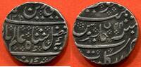 Ausländische Münzen INDE FRANCAISE TERRITOIRE FRANCAIS DE PONDICHERY SHAH ALAM II 1173-1221H (1759-1806) ROUPIE D'ARCATE EN ARGENT 1219/44 POIDS 11. -