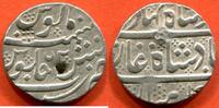 Ausländische Münzen INDE TERRITOIRE FRANCAIS DE PONDICHERY MONNAYAGE LOCAL AHMED SHAH BAHADUR 1161-1167H (1748-1754) ROUPIE D'ARCATE EN ARGENT 1162- -