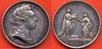 Médailles MEDAILLE LOUIS XV 1715-1774 D'EPOQUE EN ARGENT A/ LUD XV REX CHRISTIANISS BUSTE DE PROFIL A DROITE,TETE LAUREE ET BUSTE DRAPE R/ ARTESI -