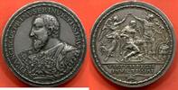 Médailles MEDAILLE FRANCOIS 1er 1515-1547 D'EPOQUE EN ARGENT NON DATE (1538-1544) D'APRES UN MODELE DE MATTEO DEL NASSARO .A/ FRANCCISCVS PRIMVS -