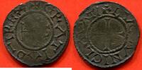 Französische Königliche Münzen DENIER CHARLES LE CHAUVE ROI 840-875 DE LAON POIDS 1.77g RARE / N° CATALOGUE : PROU270VAR -