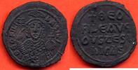 Antike Münzen 842 FILS THEOPHILUS 829- DE MICHEL II FOLLIS EN BRONZE FRAPPE A CONSTANTINOPLE POIDS 6,73g / N° CATALOGUE : SEAR1667 -