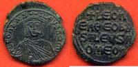 Antike Münzen FOLLIS LEO VI LE SAGE 886-912 EN BRONZE DE LEO VI FRAPPE A CONSTANTINOPLE POIDS 6,93g / N° CATALOGUE : SEAR1729 -